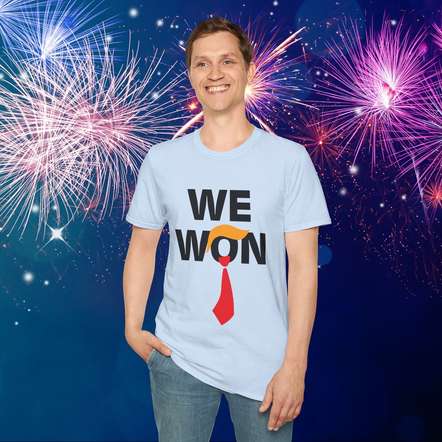 We Won (Hair) Adult T-shirt