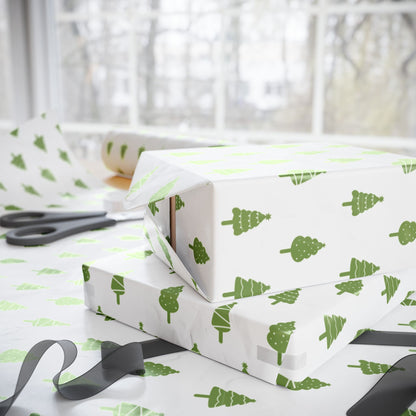 Winter Pines Wrapping Paper