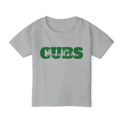 Brenham Cubs Double Text Heavy Cotton™ Toddler T-shirt
