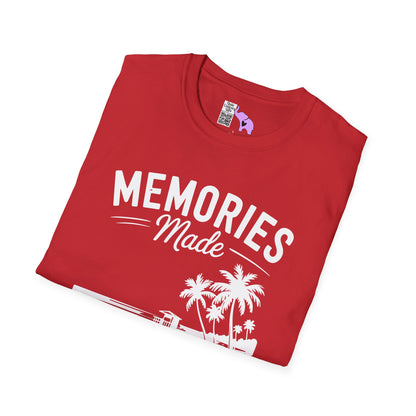 Memories Made at the Beach Last A Lifetime Adult T-shirt