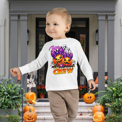 Boo Crew Toddler Long Sleeve Tee