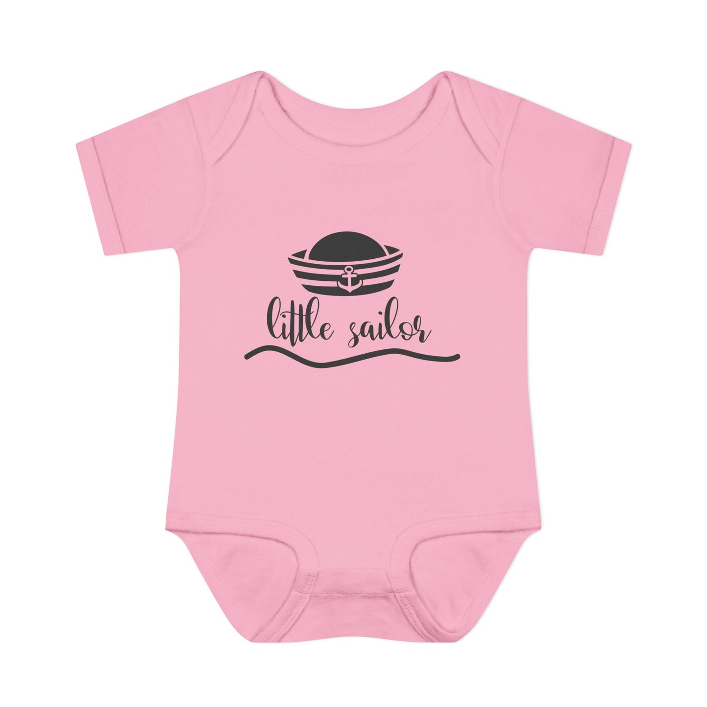Little Sailor Baby Rib Bodysuit