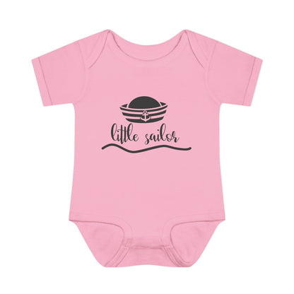 Little Sailor Baby Rib Bodysuit