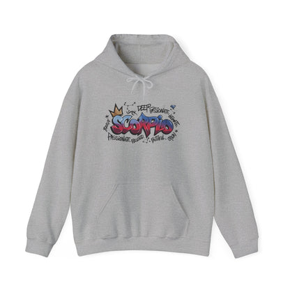 Scorpio Street Art Heavy Blend™ Hooded Sweatshirt