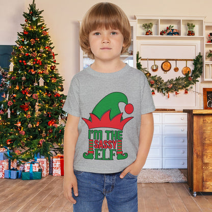 I'm The Sassy Elf Heavy Cotton™ Toddler T-shirt