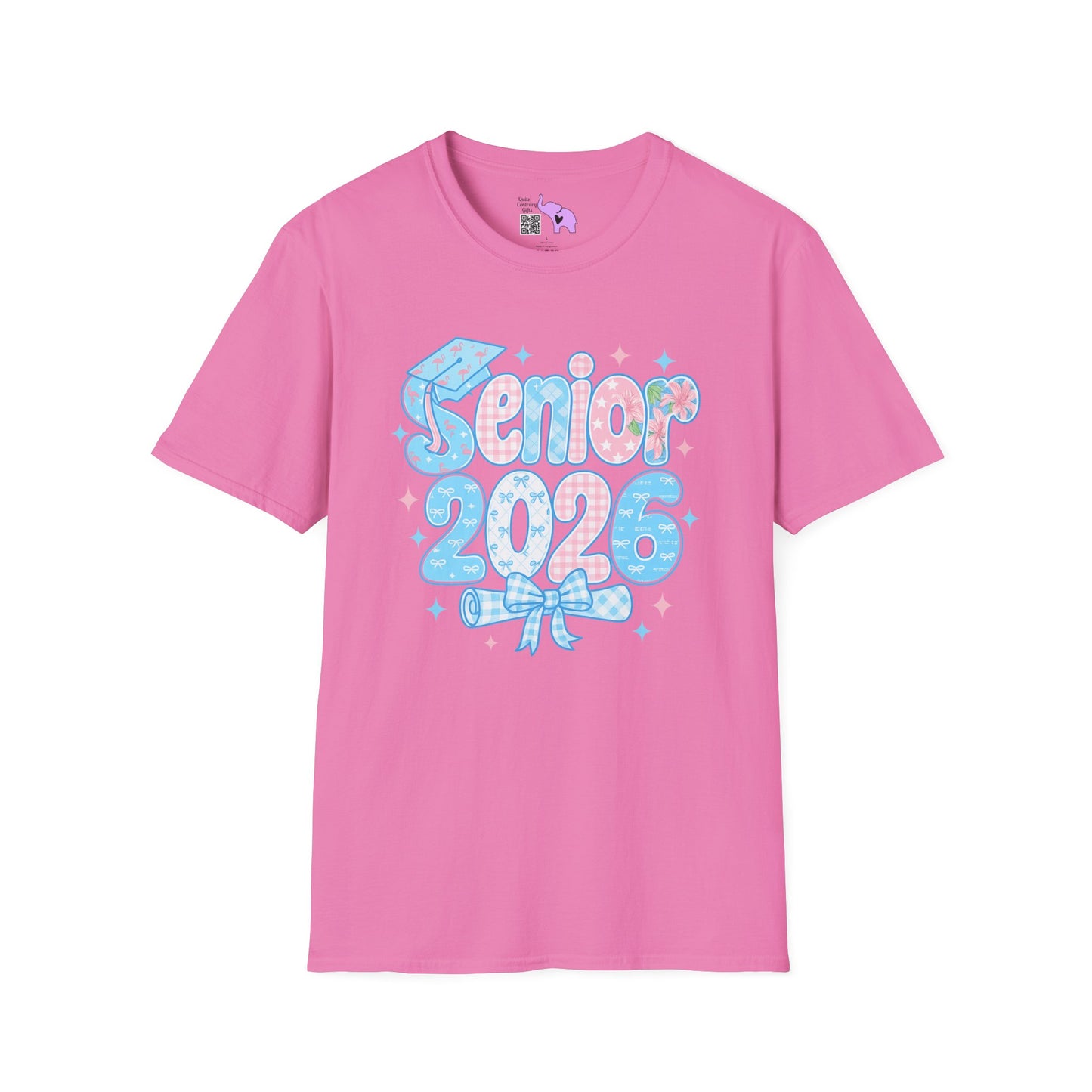 Preppy Senior 2026 Adult T-shirt
