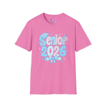 Preppy Senior 2026 Adult T-shirt