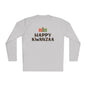 Happy Kwanzaa (Kinara) Adult Long Sleeve Tee