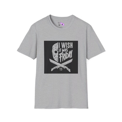 Jason Voorhees I Wish It Was Friday T-shirt