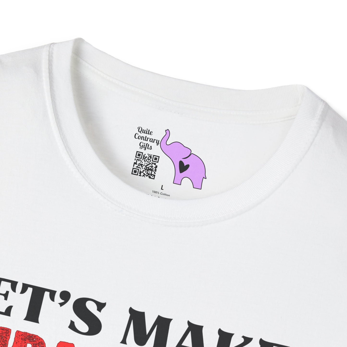 Let's Make Bipartisan Government Cool Again Again Adult T-shirt