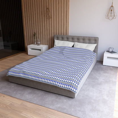 Sapphire Cairn Stripes Duvet Bedding Set