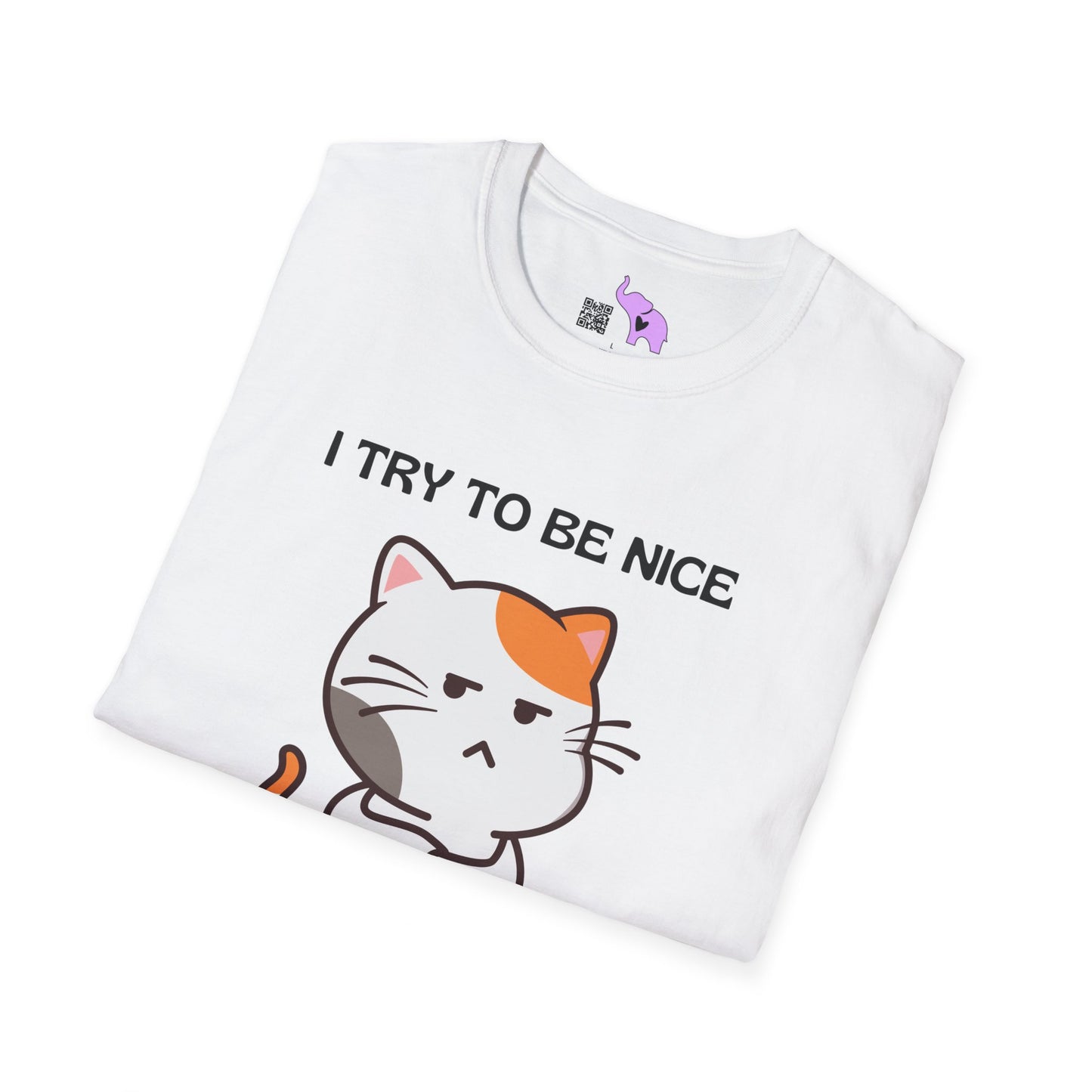 I Try To Be Nice But People Are Stupid T-shirt