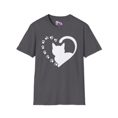 Paws of Love Adult T-shirt