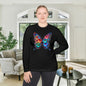Neon Bloomfly Adult Long Sleeve Tee