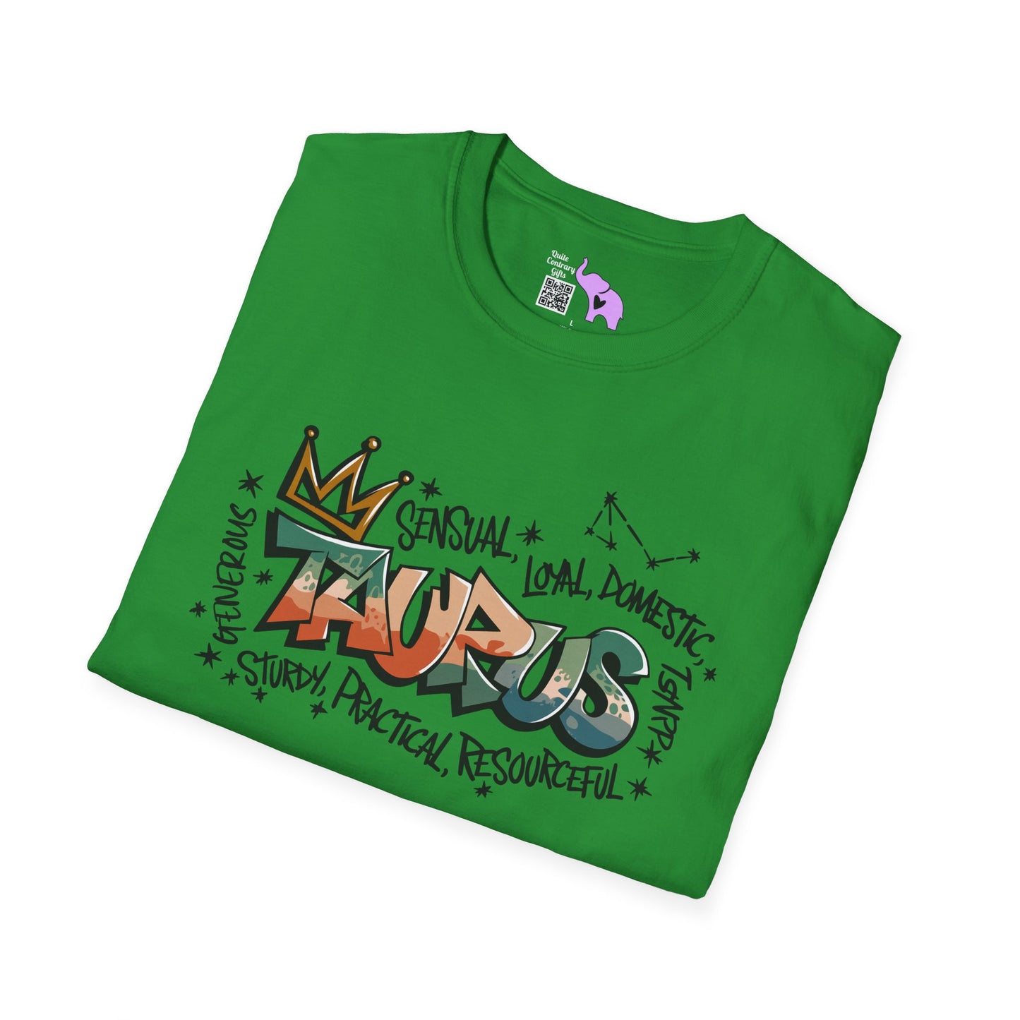 Taurus Street Art Adult T-shirt