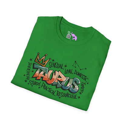 Taurus Street Art Adult T-shirt