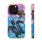 Sea Turtle Silhouette MagSafe® Compatible Tough Case for iPhone