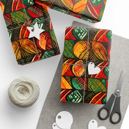 Collective Harmony Kwanzaa Wrapping Paper