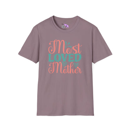 Most Loved Mother Adult T-shirt
