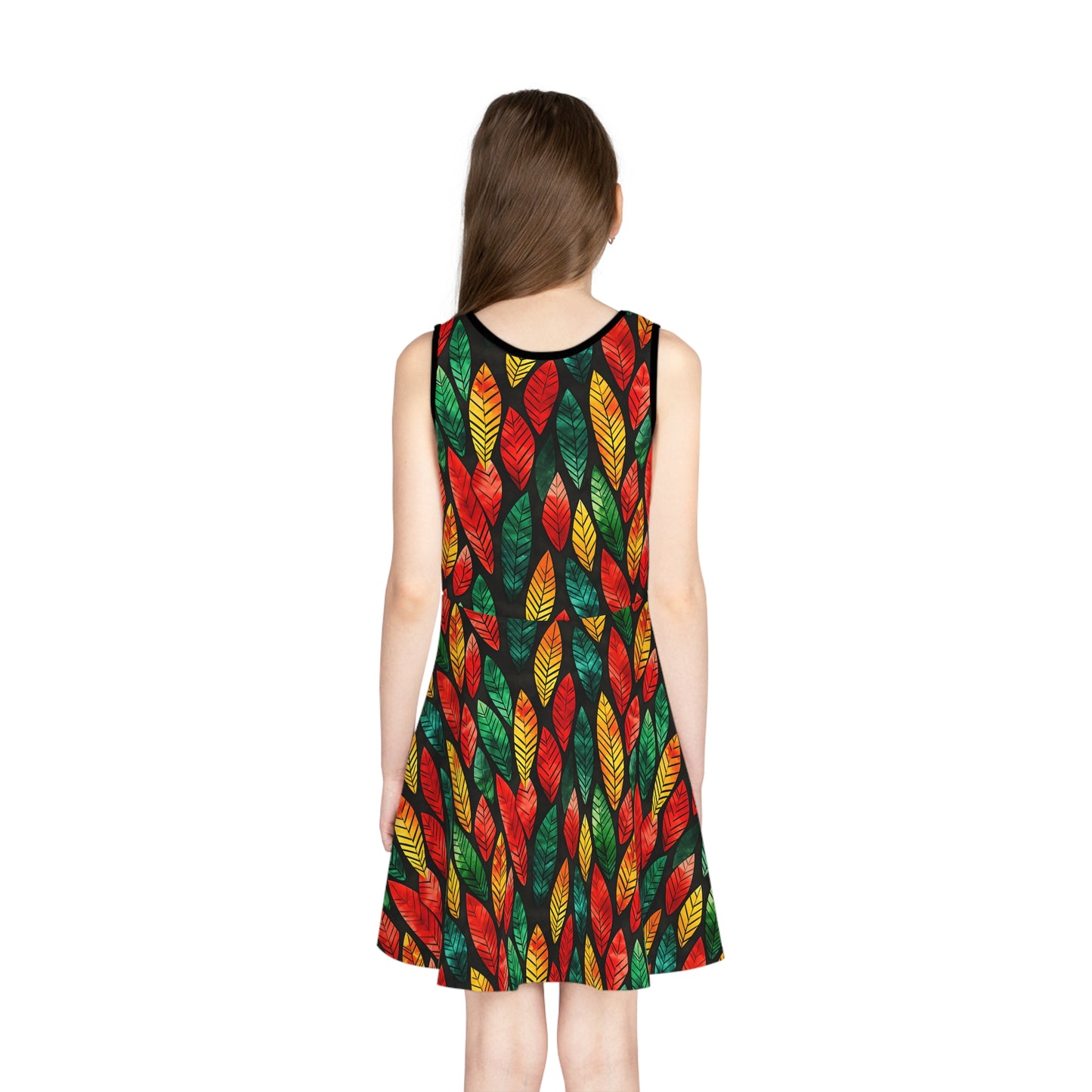Festival Fire Girls' Sleeveless Sundress