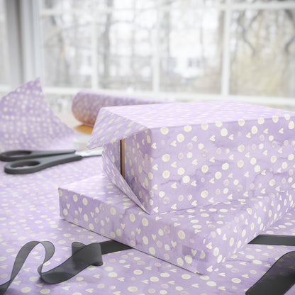 Little Lavender Blessings Wrapping Paper