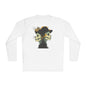Creepy Skull Witches Adult Long Sleeve Tee