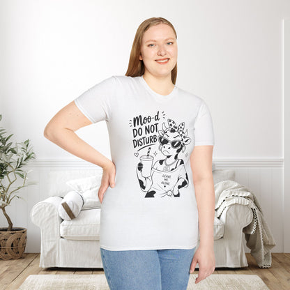 Moo-d: Do Not Disturb Given Adult T-shirt
