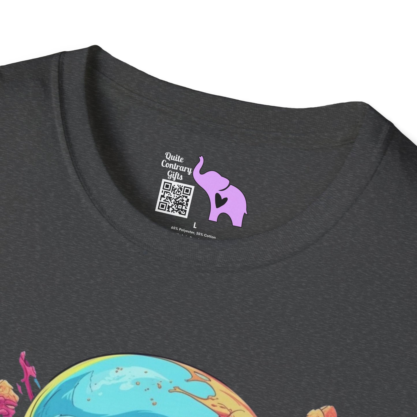 Psycho Skull Adult T-shirt