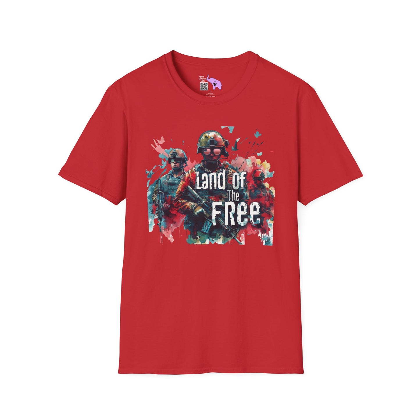 Land of the Free Adult T-shirt