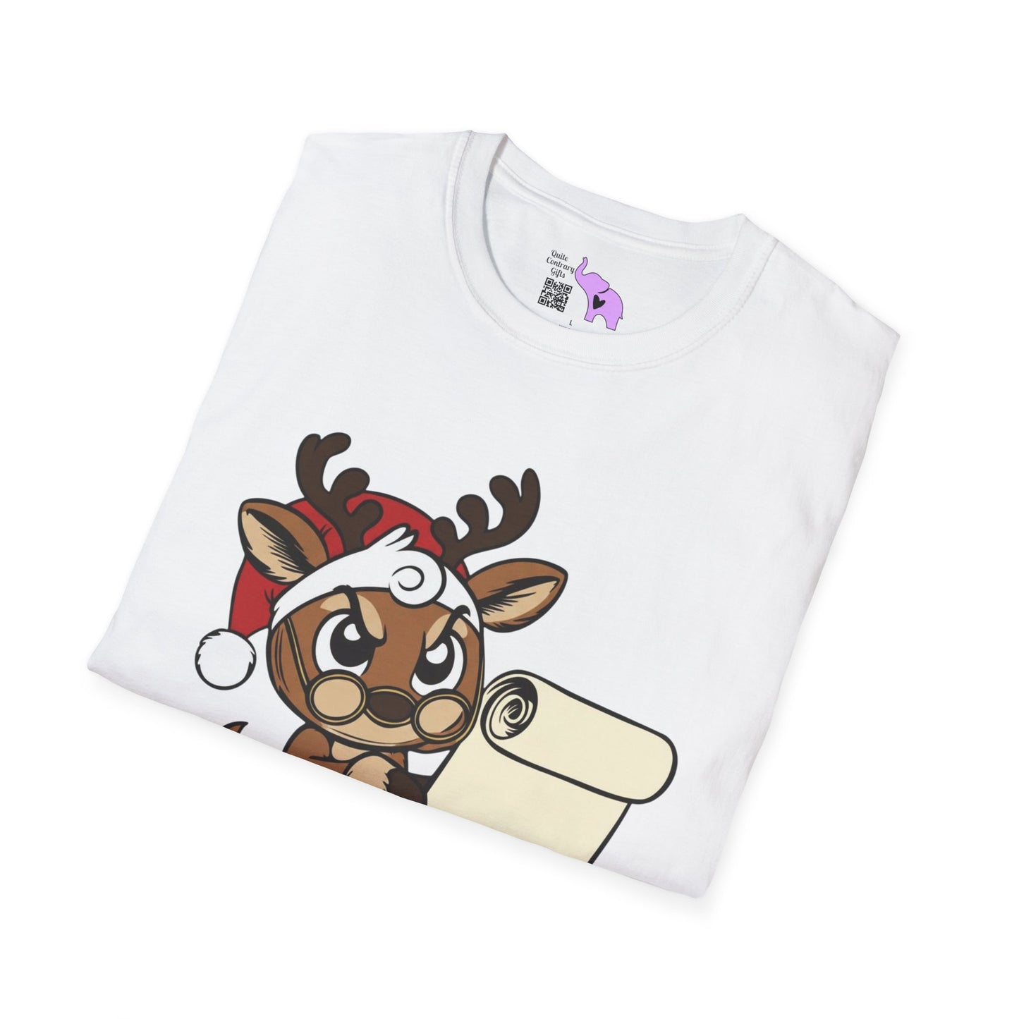 Reindeer Claus Adult T-shirt