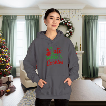 I Ate Santa's Cookies Heavy Blend™ Hooded Sweatshirt