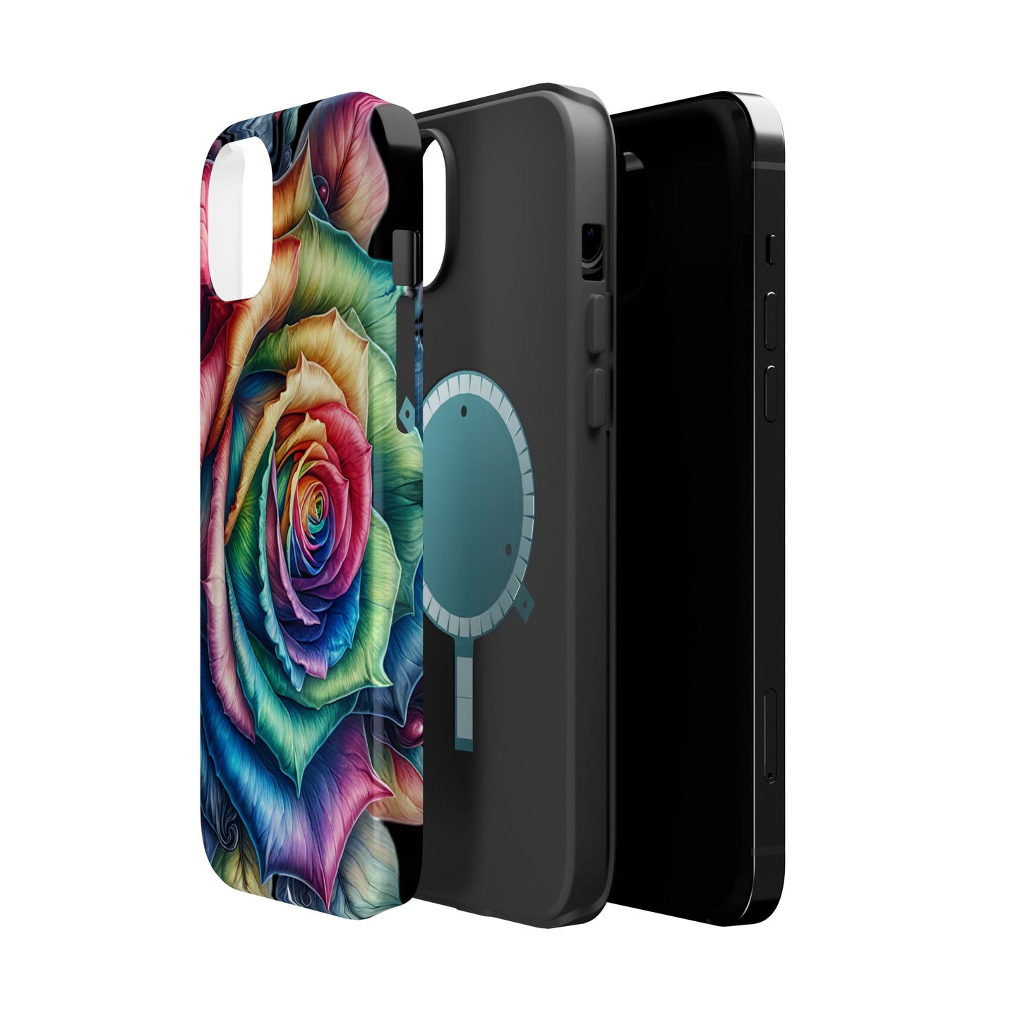 Colorful Rose MagSafe® Compatible Tough Case for iPhone