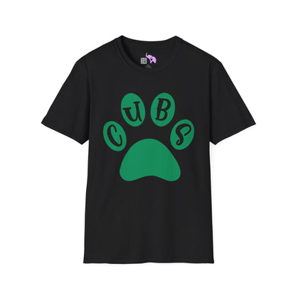 Brenham Cubs Paw Print Adult T-shirt