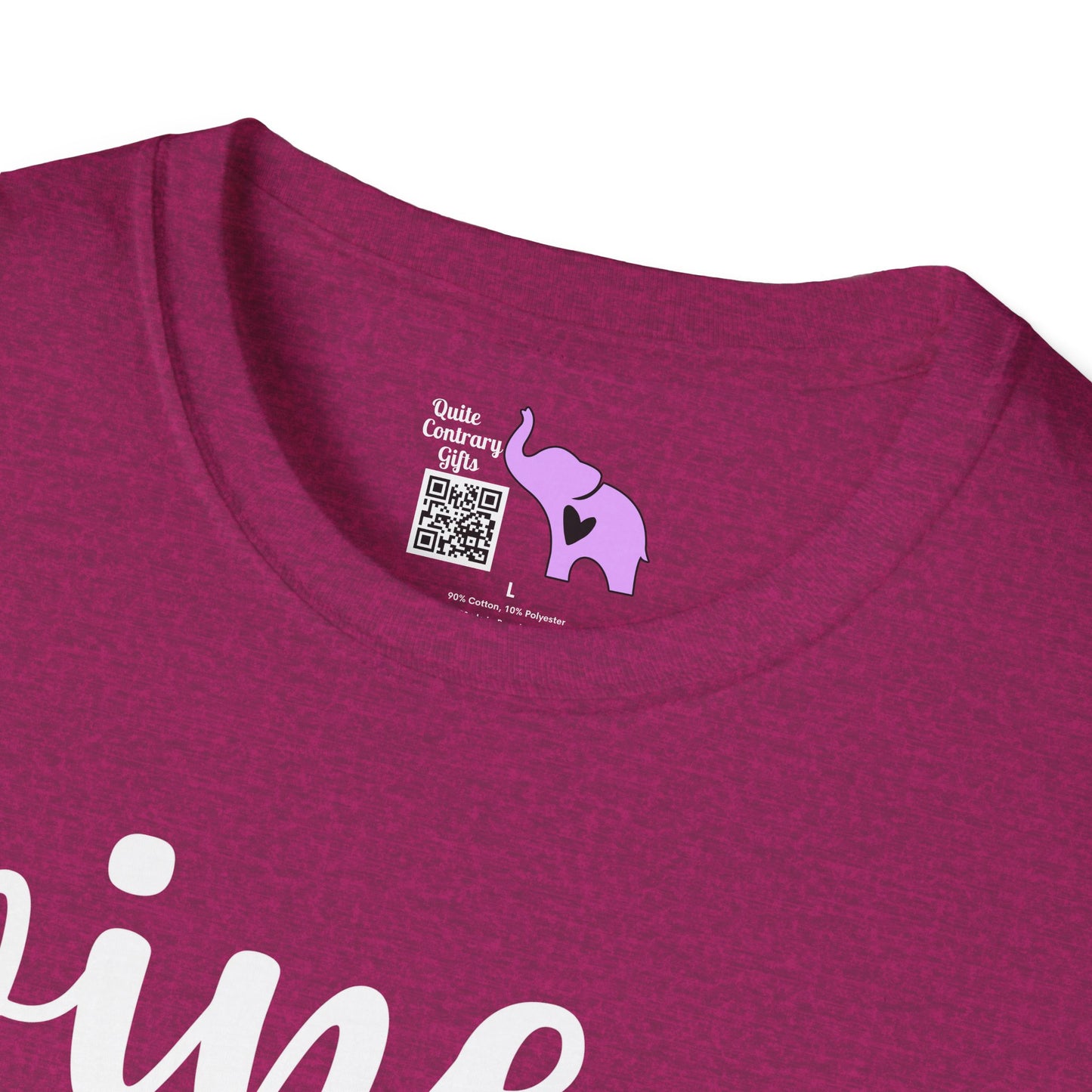 Wine Goes In Wisdom Comes Out Adult T-shirt