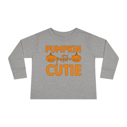 Pumpkin Patch Cutie Toddler Long Sleeve Tee