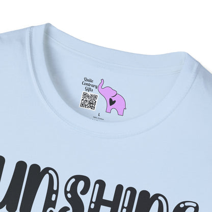 Sunshine Mixed With A Little Hurricane Adult T-shirt