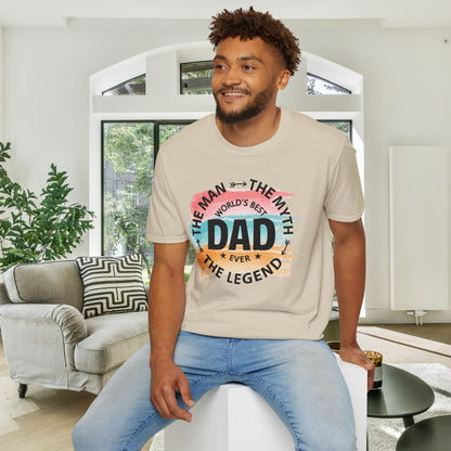World's Best Dad Ever Adult Unisex Tshirt