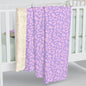 Pink & Purple Cheetah Print Sherpa Fleece Blanket