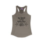 The Beach Is My Happy Place Women's Ideal Racerback Tank