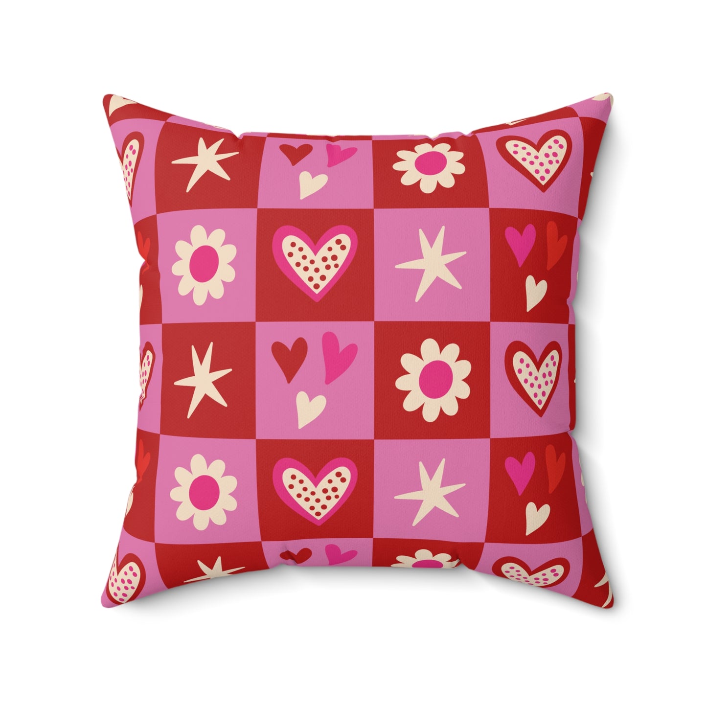 Valentine Toss Throw Pillow