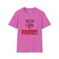Keep Calm and Panic Adult T-shirt