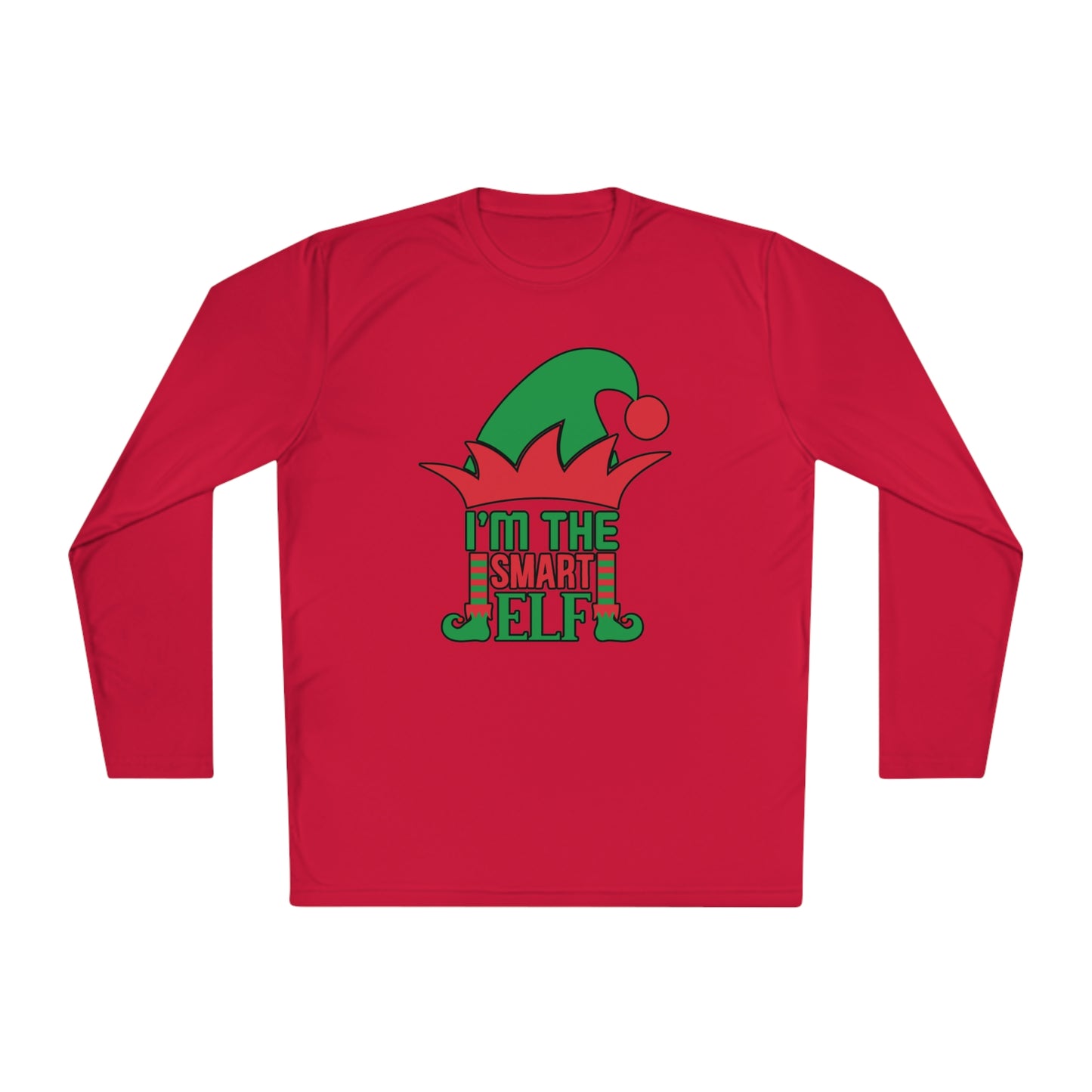 I'm The Smart Elf Adult Long Sleeve Tee