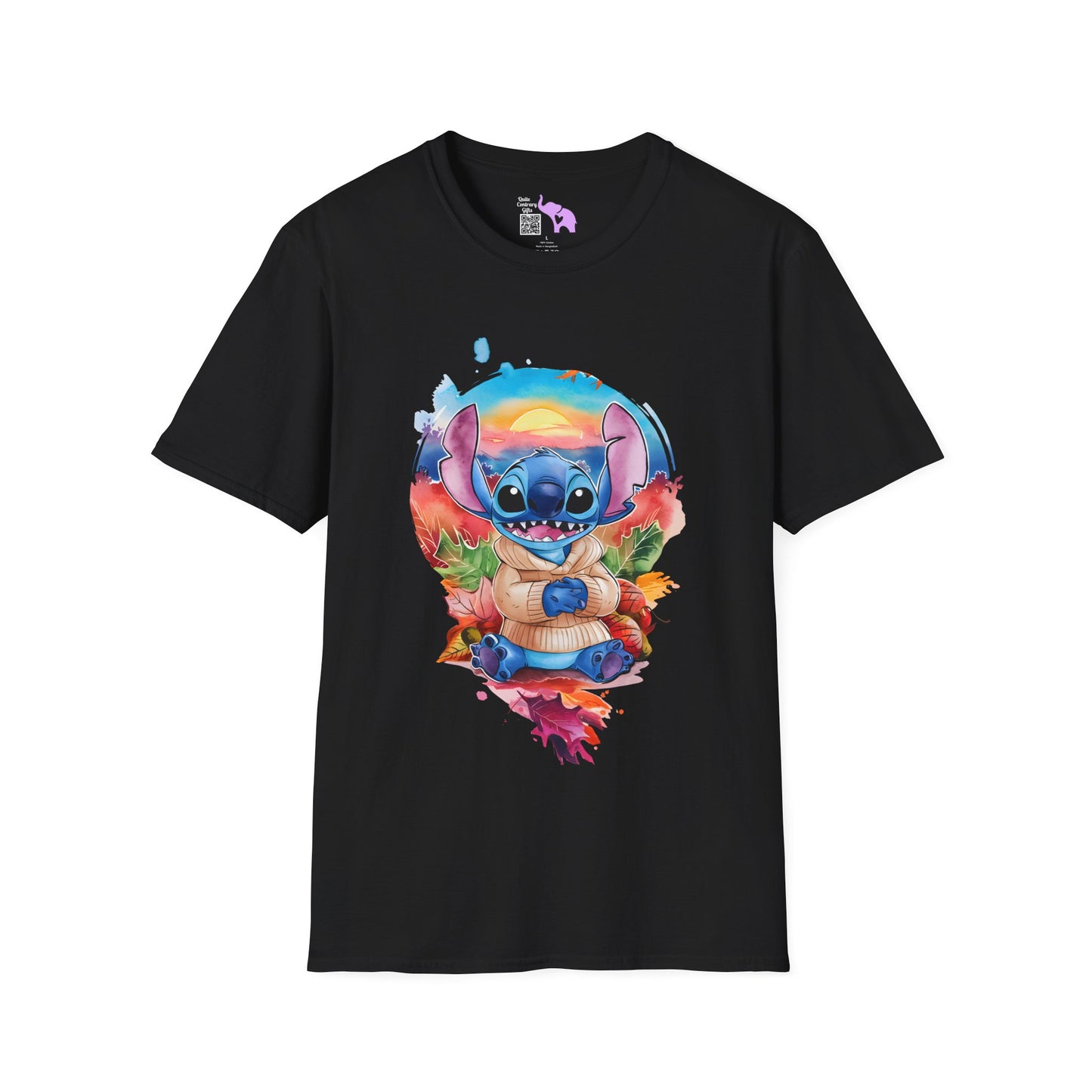 Sunset Stitch Adult T-shirt