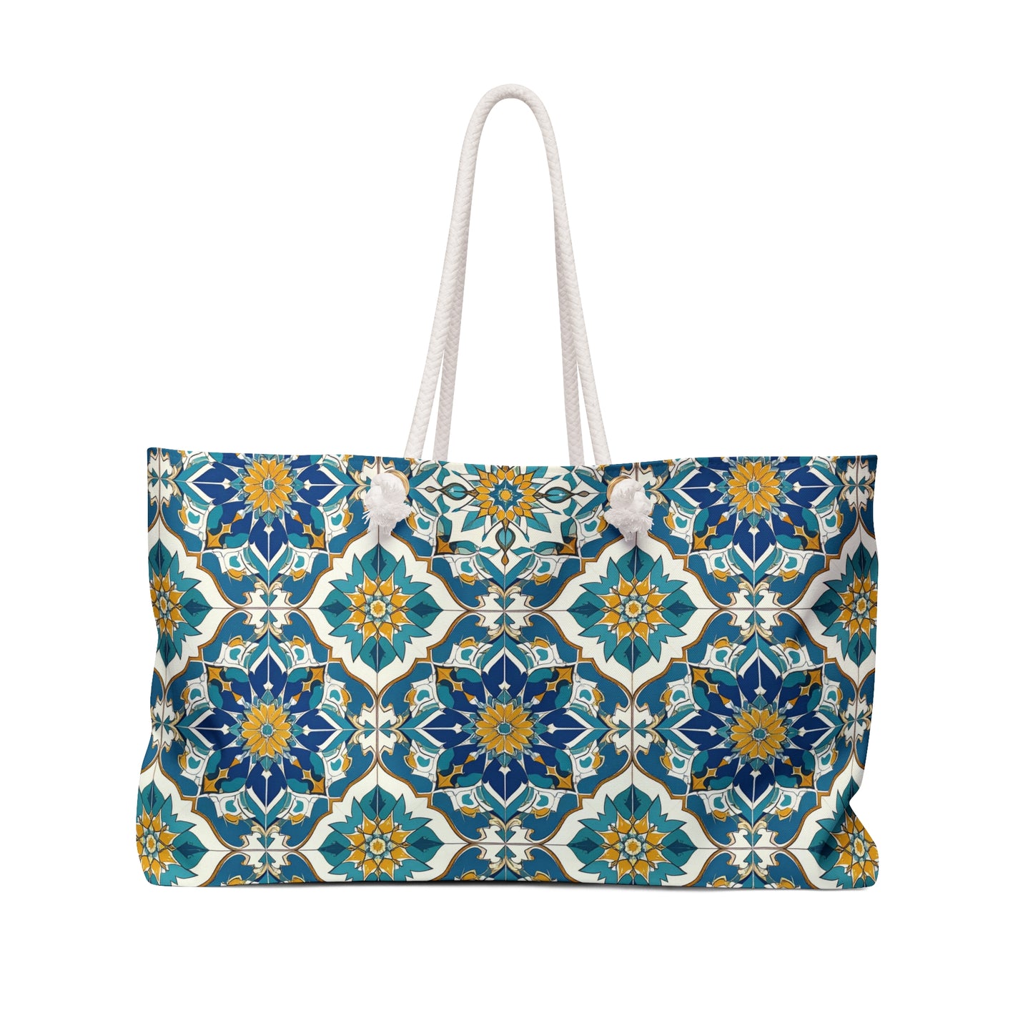 Mediterranean Lace Weekender Bag