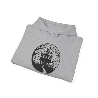 Haunted House on the Hill Heavy Blend™ Hooded Sweatshirt