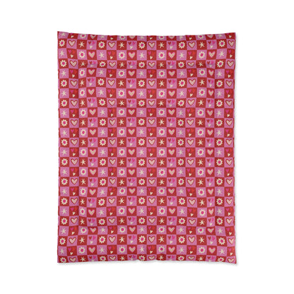 Valentine Toss Basic Bedding Set