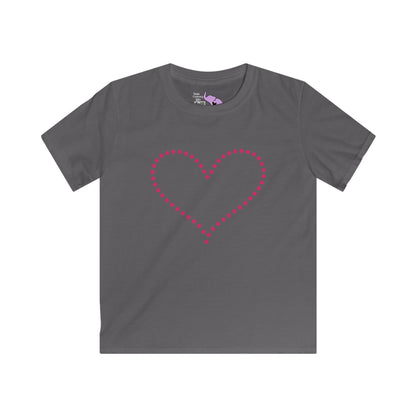 Heart 3 Youth Softstyle Tee