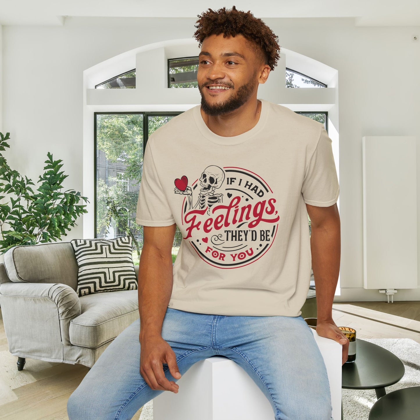 If I Had Feelings They'd Be For You Adult T-shirt