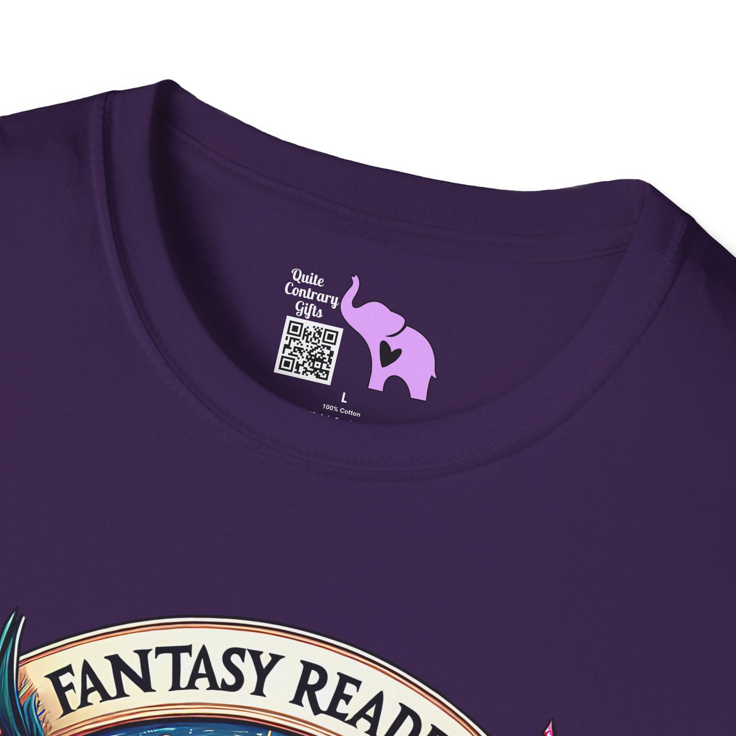 Fantasy Readers Book Club (Dragons) Adult T-shirt