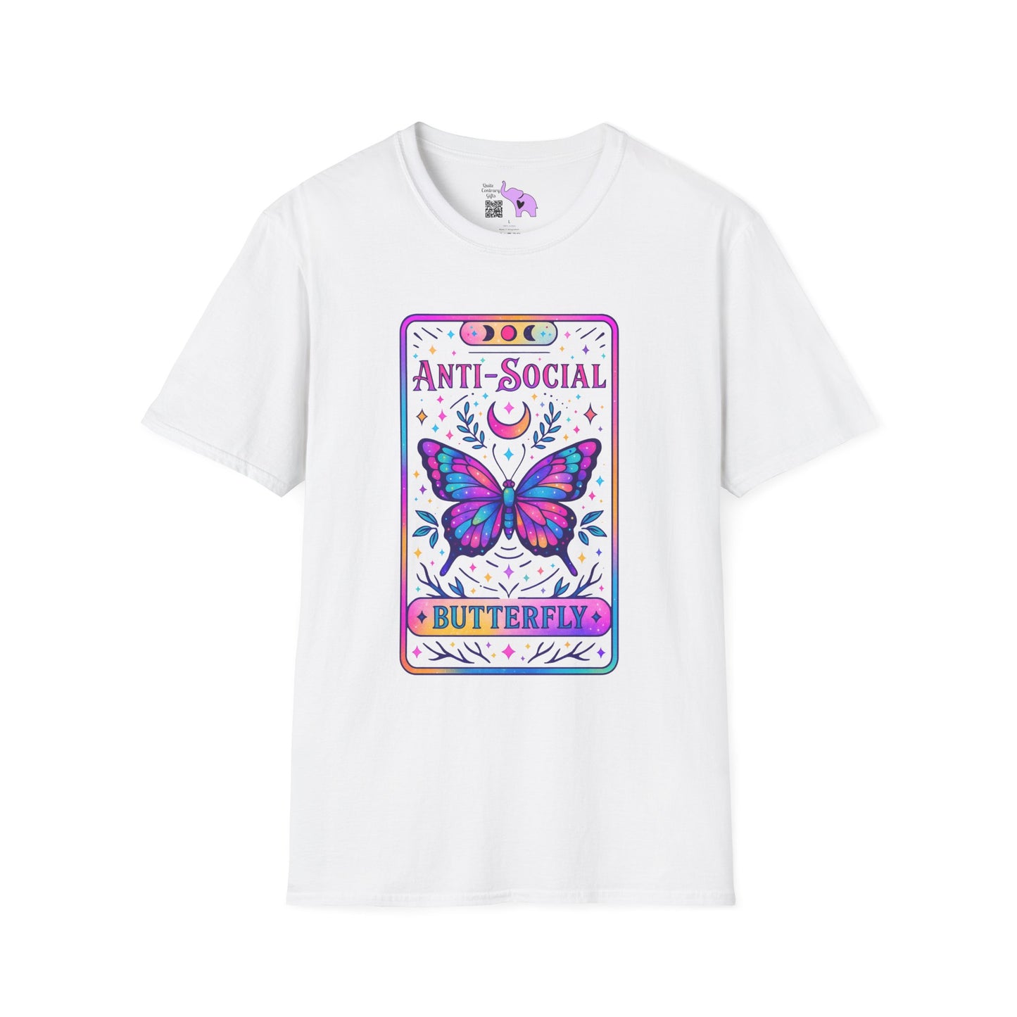 Antisocial Butterfly Adult T-shirt